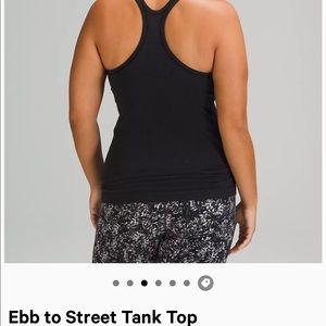 Lululemon Ebb to street Tanktop